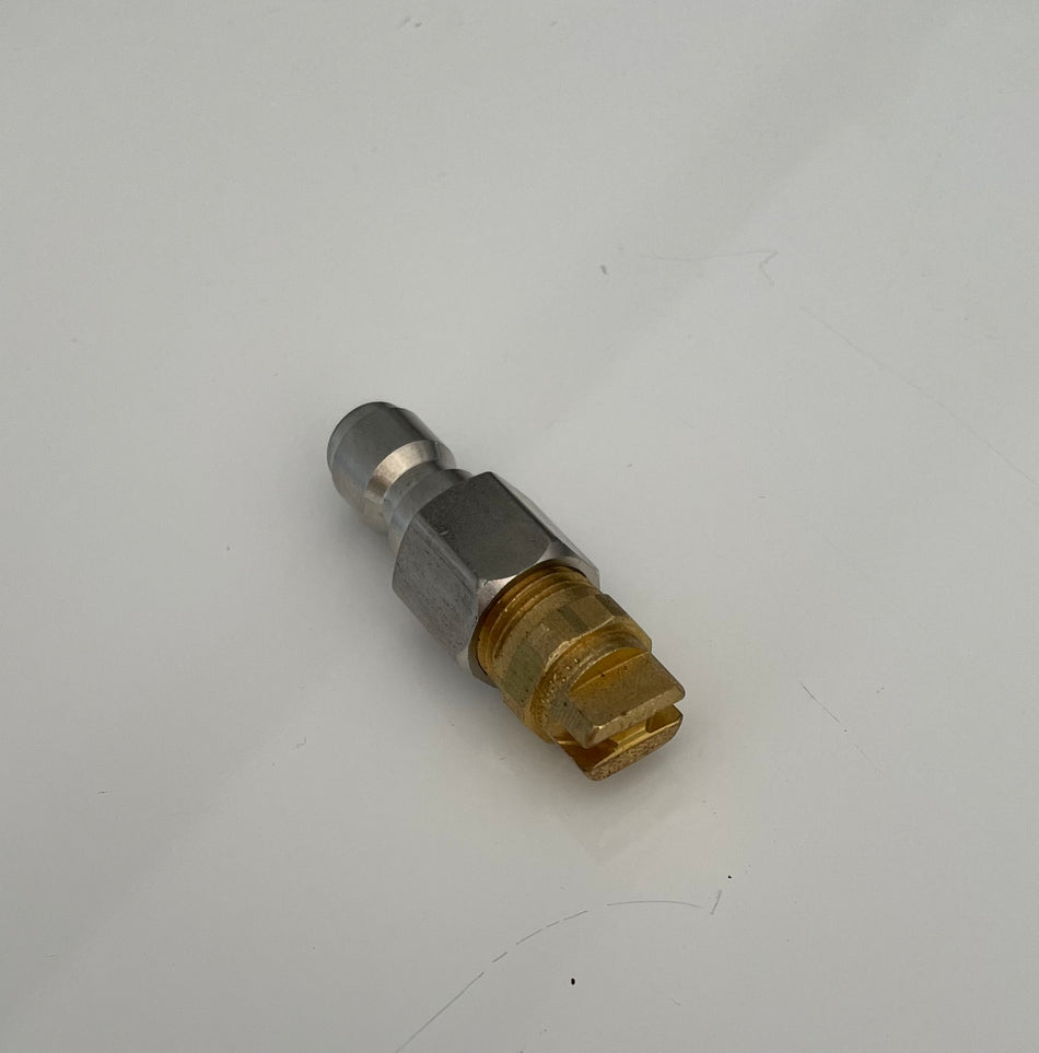 1/4" Female Stainless-Steel QC with 002010 Brass Tip