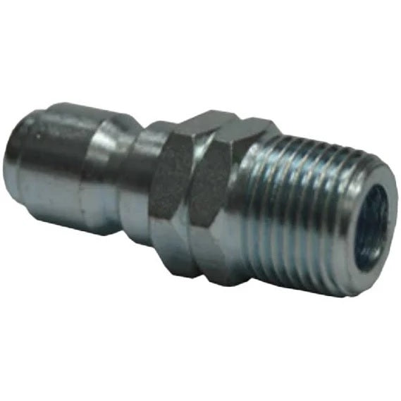 3/8" Male Plug Mild Steel Fittings QC 4,200 PSI